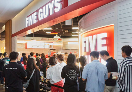 Five Guys Korea location