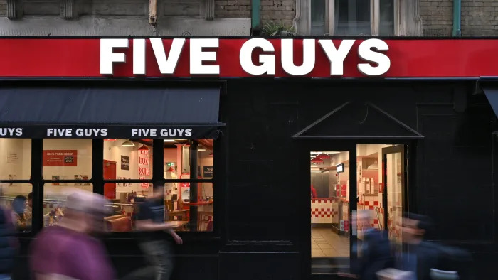 Five Guys restaurant exterior